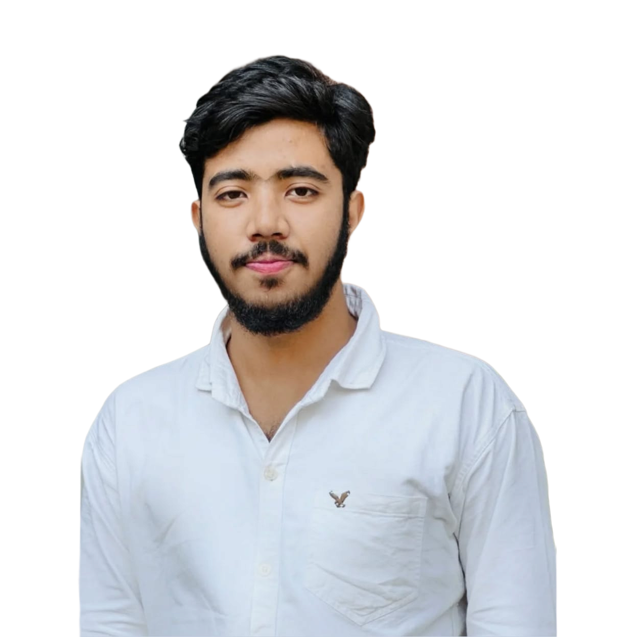 Portrait of Shoyaib Islam, a front-end developer.